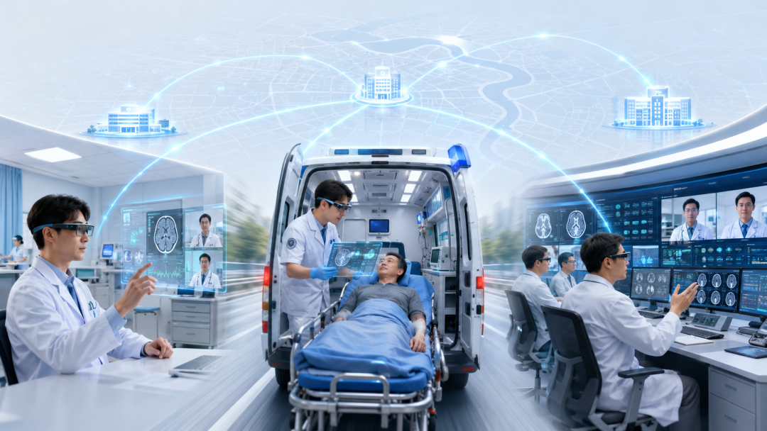 远程医疗与临床教学的新解法|5G AR+AI 眼镜